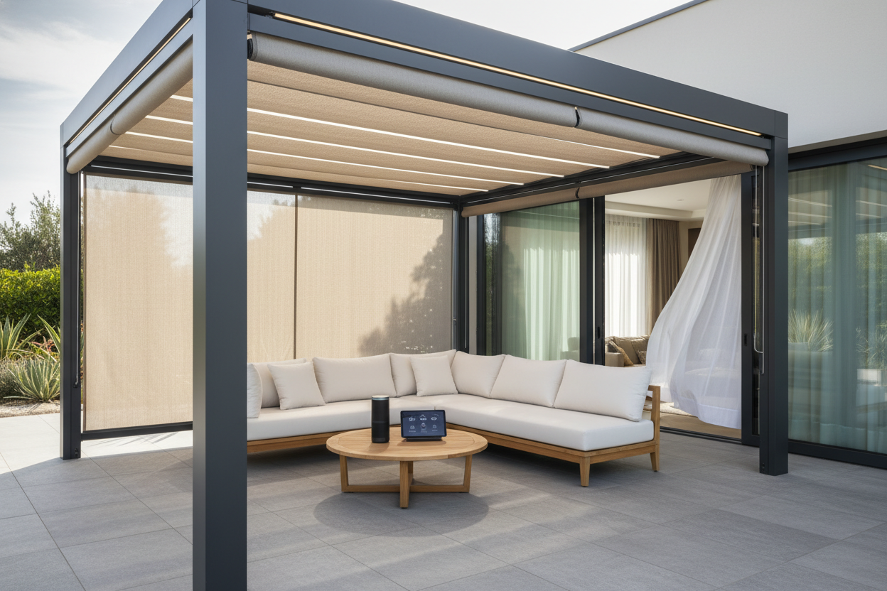 Smart Shade Structure: Connecting Your Patio to Alexa & HomeKit