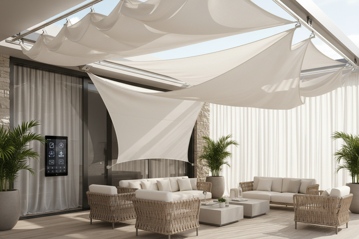 Shade and Sail Tech: Motorizing Residential Sun Shades