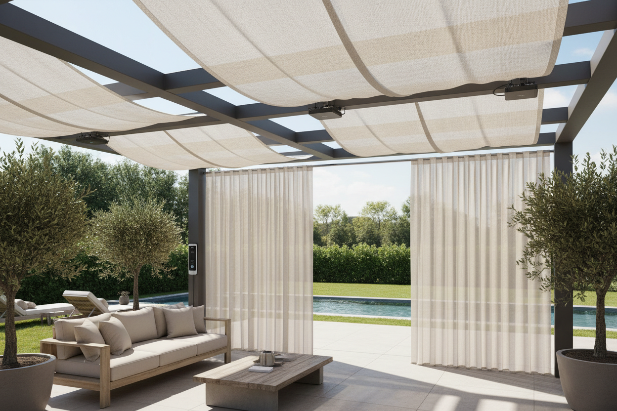 Shade Sun Sail: Bringing Smart Motorized Tech to Your Patio