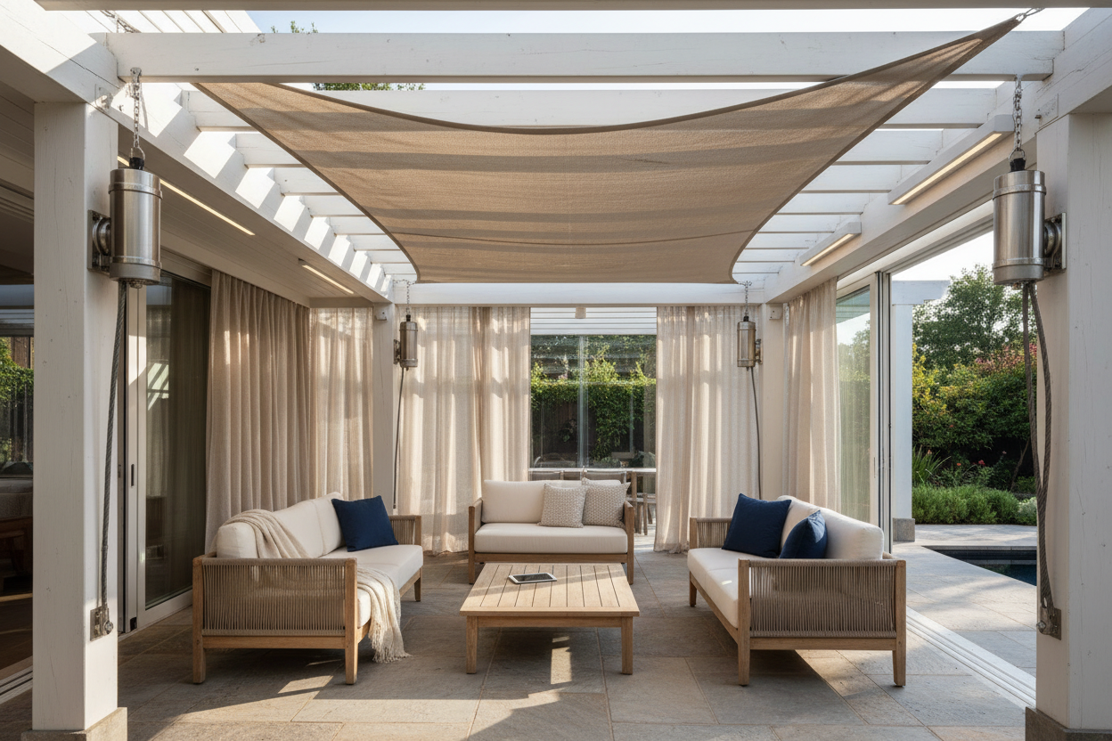 Hardware for Shade Sails: What Survives High Winds & Motors