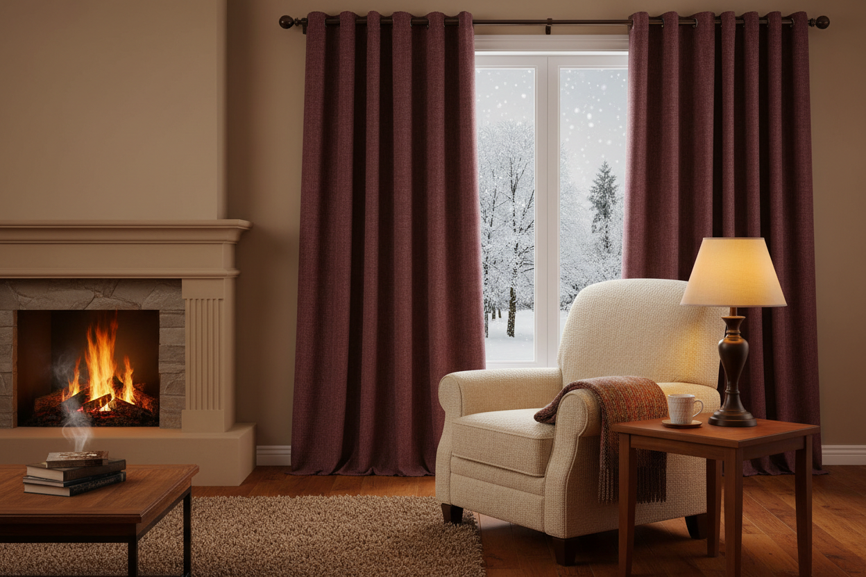 Keeping Your Home Cozy with Heat Retention Curtains