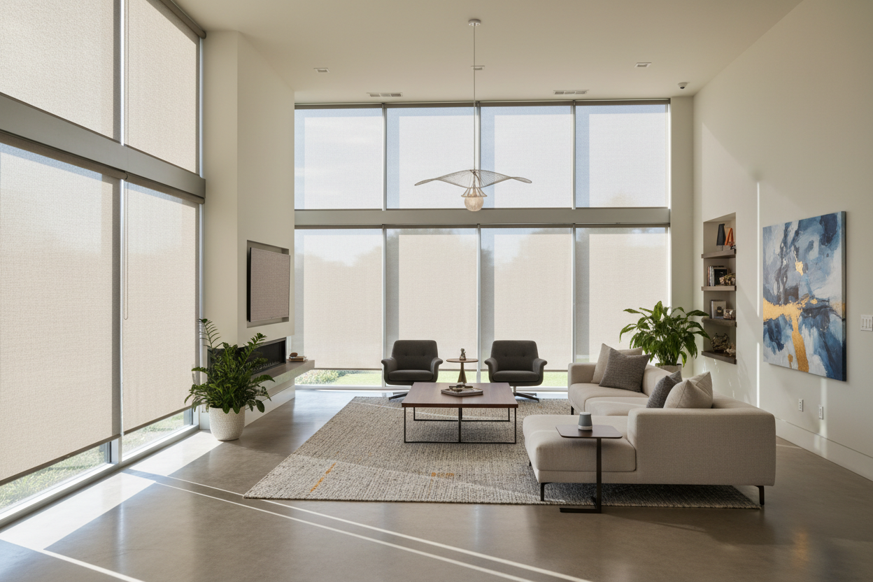 Mastering the Texas Sun: A Guide to Automated Window Treatments for Houston Homes