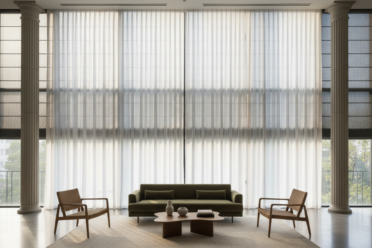 Mastering the View: A Practical Guide to Covering Expansive Glass