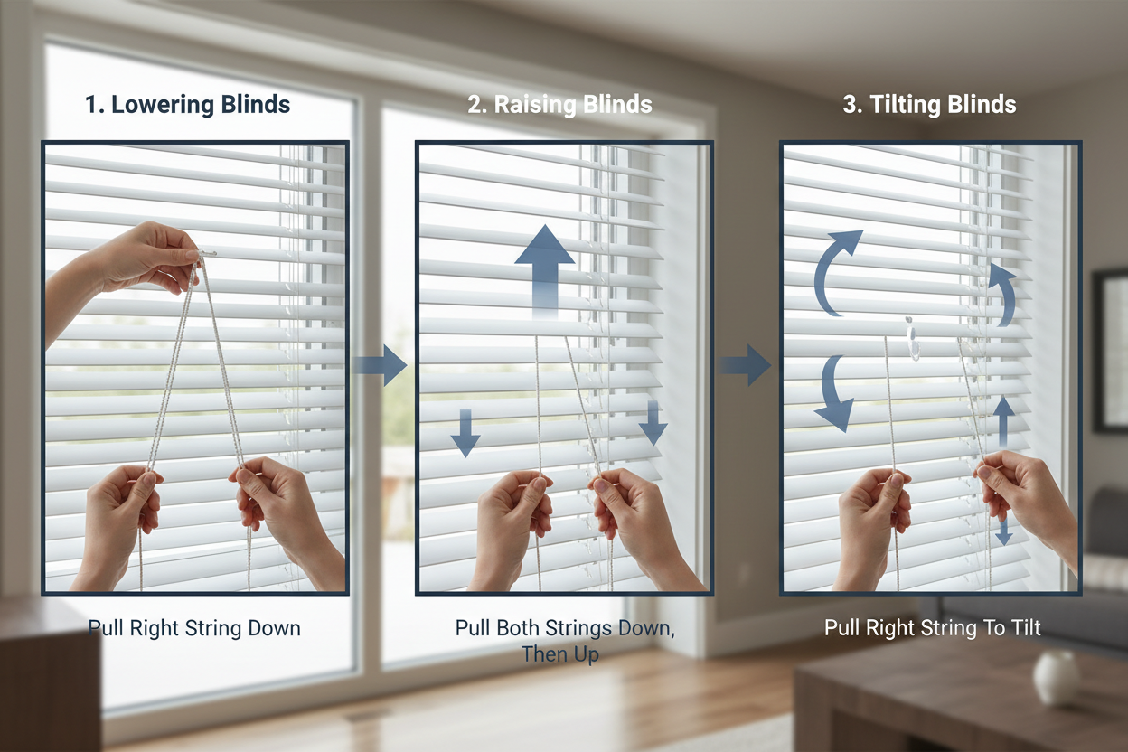 Mastering Window Blinds with Two Strings: A Step-by-Step Guide
