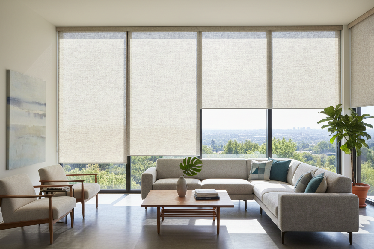 Maximum View, Minimum Glare: How to Choose the Right Solar Shades for Your Home