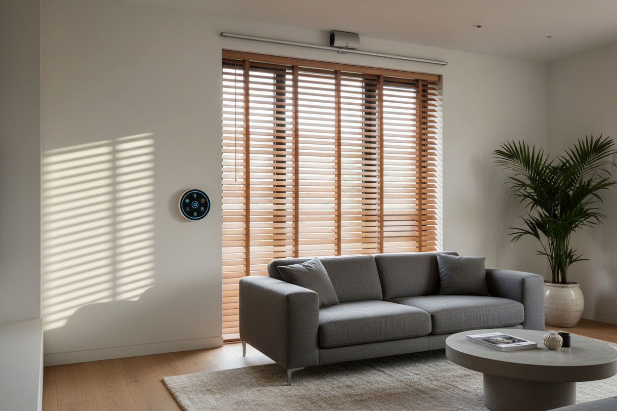 Merging Classic Aesthetics with Smart Tech: A Guide to Automated Timber Blinds