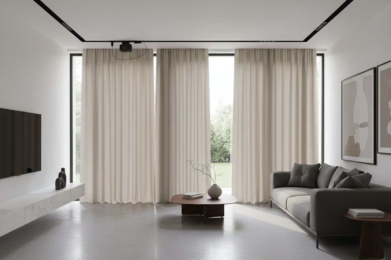 Modern Curtain Track: The Quiet Upgrade That Makes Drapes Look Custom