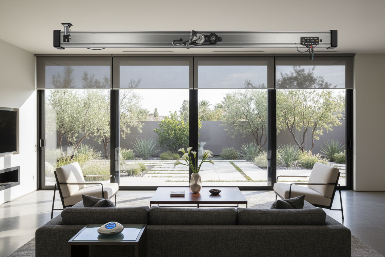 Motorized Blinds for Sliding Doors: A Complete Buyer's Guide