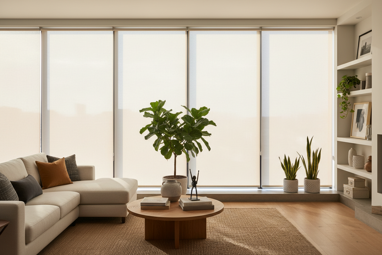 Practical Guide to Choosing Tinted Roller Shades for Your Home