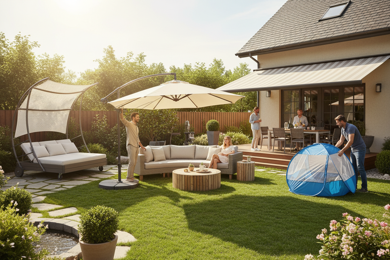 Practical Ways to Move Shade for Outdoor Comfort