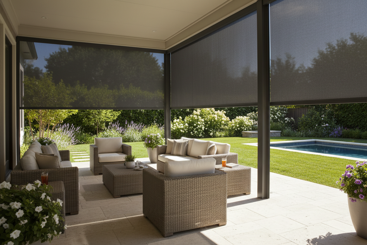 Reclaim Your Backyard: A Complete Guide to Choosing Outdoor Solar Shades