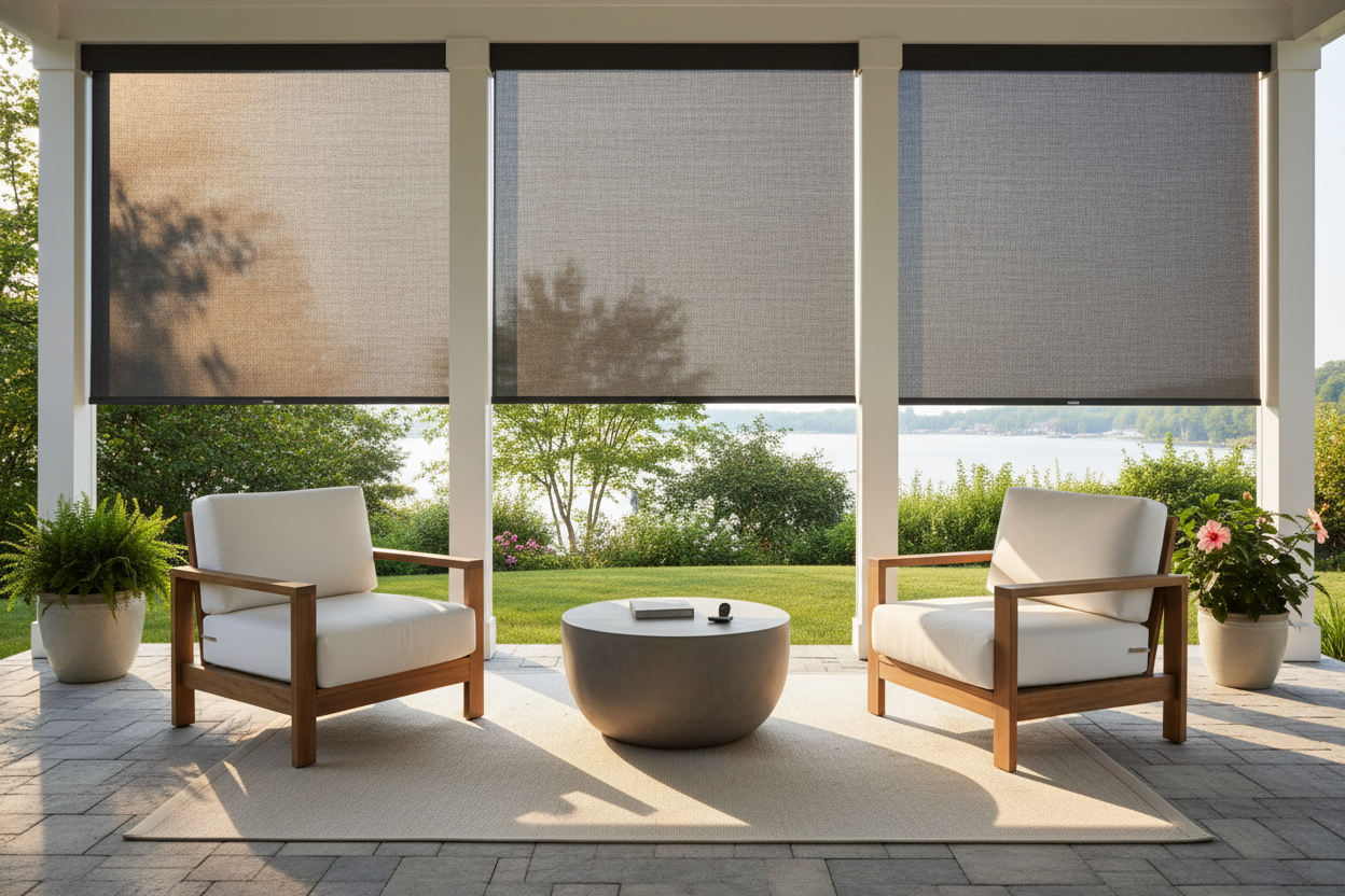 Reclaim Your Porch: A Real-World Guide to Motorized Exterior Shades