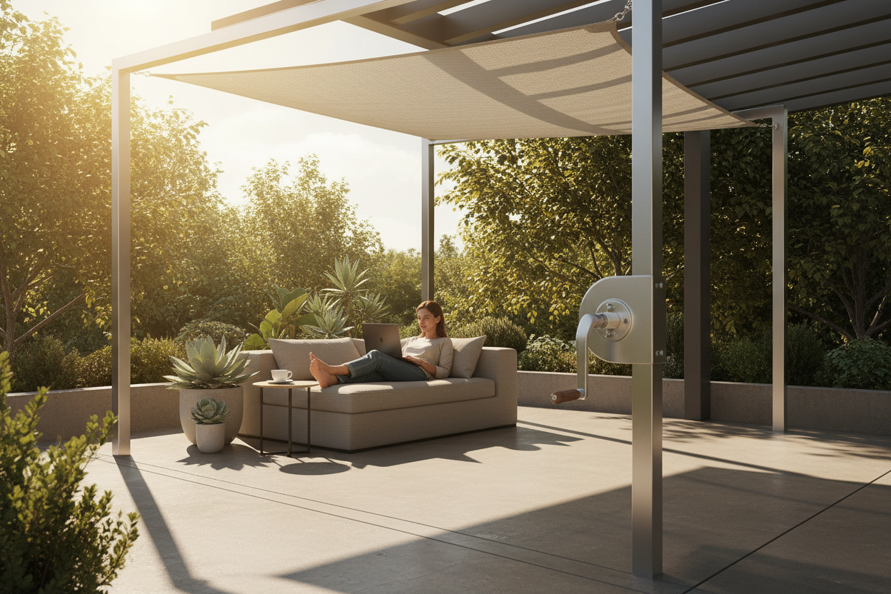 Reclaiming Your Afternoon: The Strategic Value of the 8x8 Hand Crank Shade