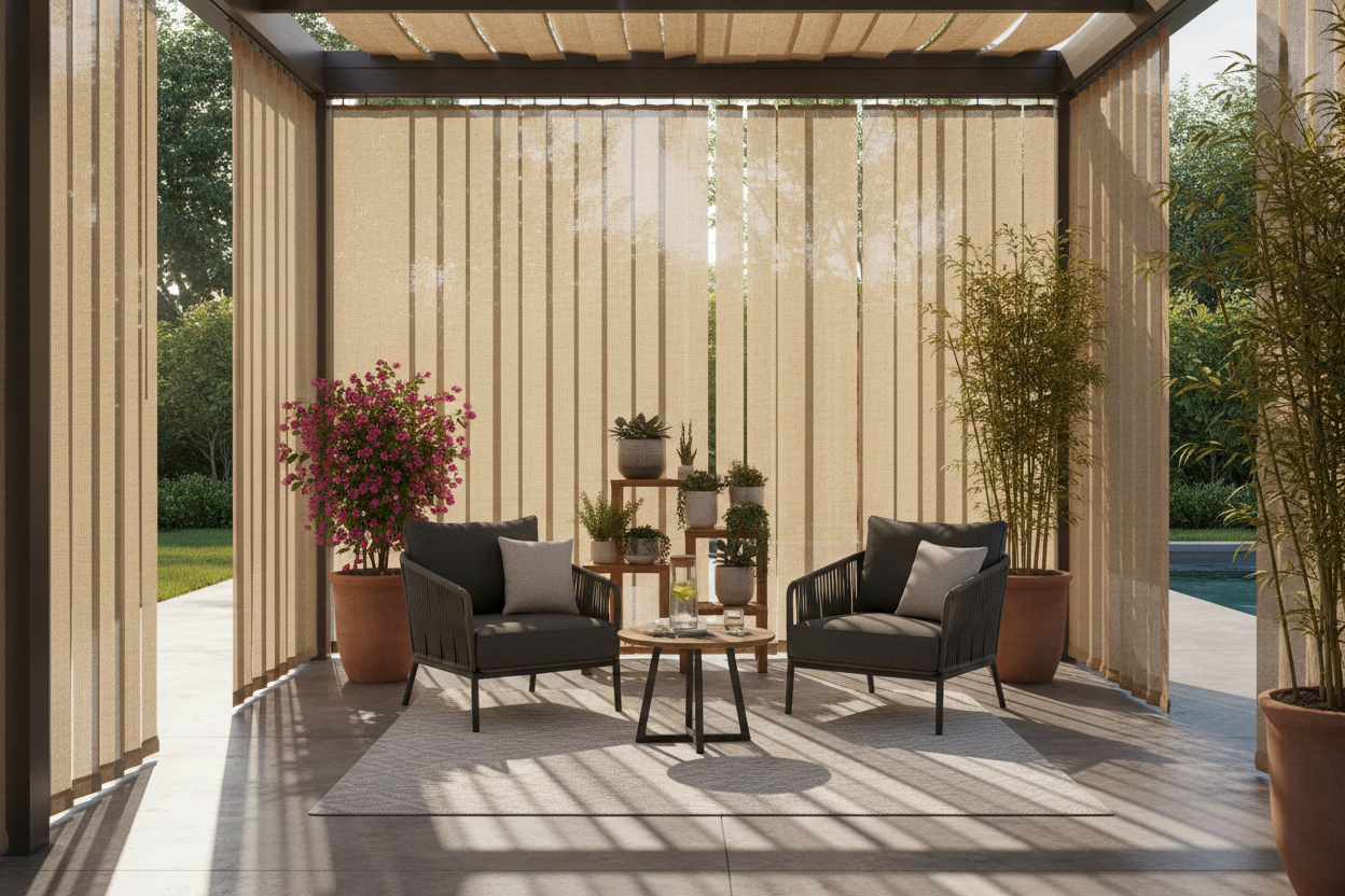 Reclaiming Your Outdoor Oasis: A Practical Guide to Patio Vertical Shades