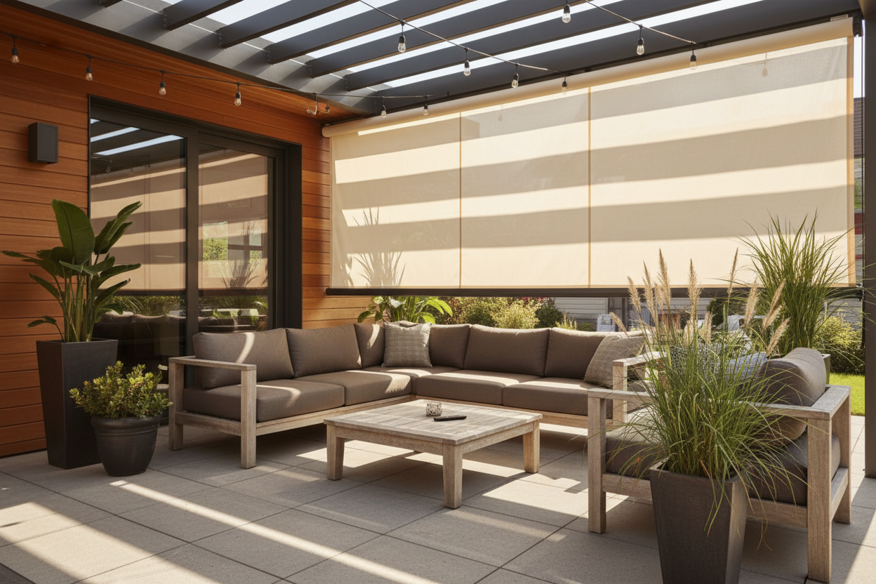 Reclaiming Your Patio: The Ultimate Guide to Motorized Exterior Shading