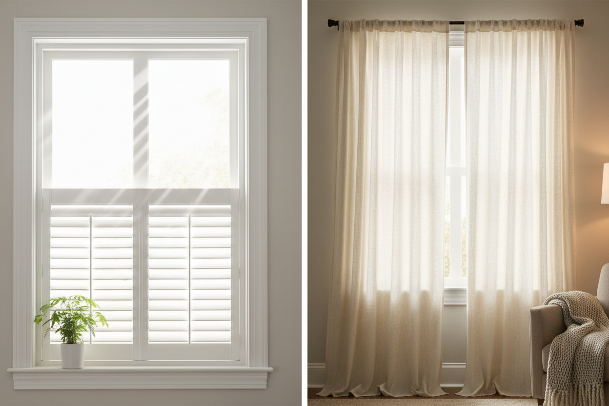 Shutters vs Curtains The Ultimate Decision Guide for 2025