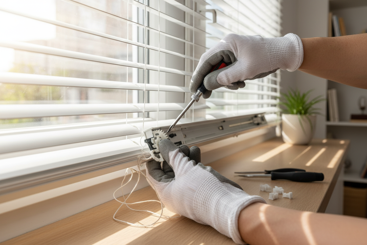 Simple Fixes for Blinds That Won't Open or Close
