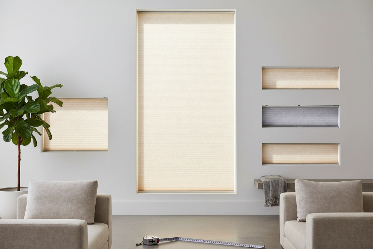 Size Matters: Finding the Perfect Fit for Your Honeycomb Shades