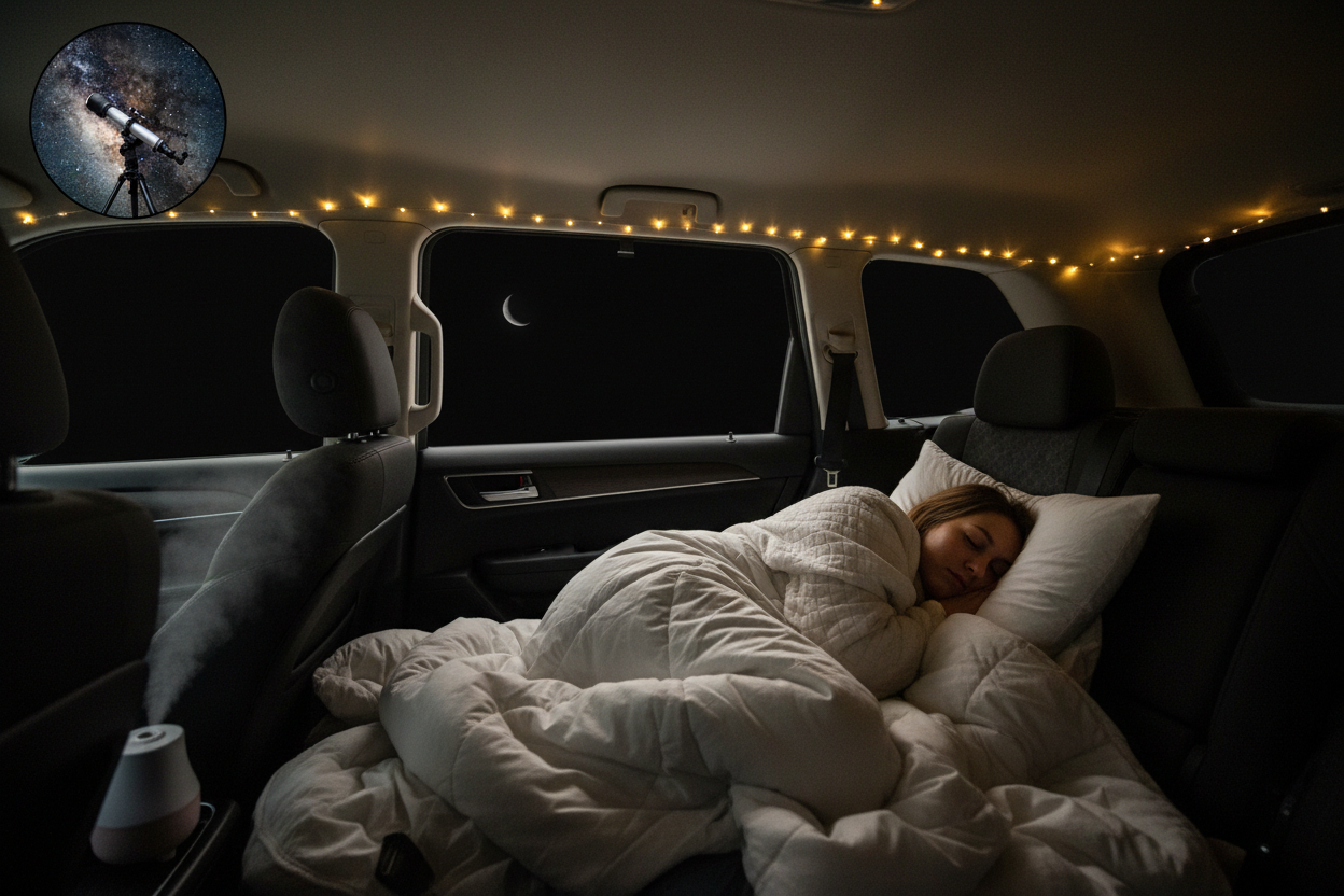 Sleep Anywhere: The Ultimate Guide to Total Privacy with Car Window Blackout Shades