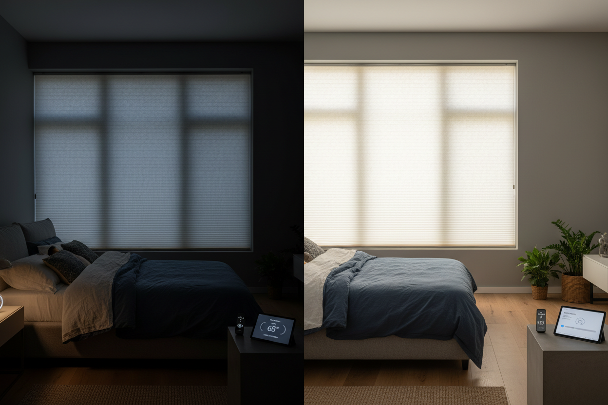 Sleep Better and Save Energy: The Real Value of Motorized Blackout Cellular Shades