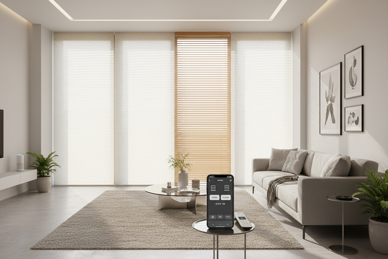 Smart Living with Battery Operated Window Blinds and Shades