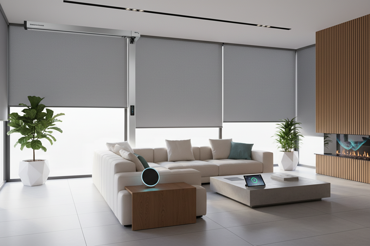Smart Living with Electric and Automatic Roller Blinds