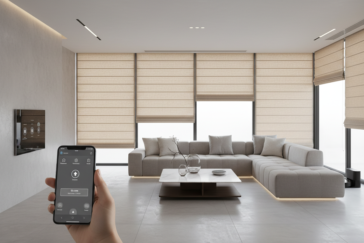 Smart Living with Electric and Motorized Blinds for Modern Homes