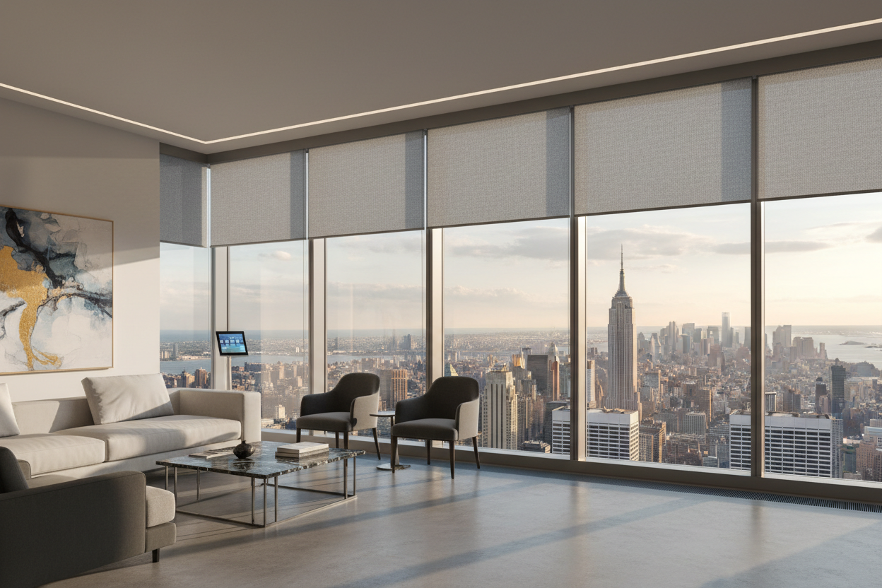 Smart Living with Motorized Shades in New York City