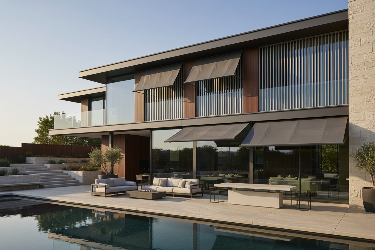 Smart Shade Solutions: Elevating Comfort with Motorized Exterior Systems