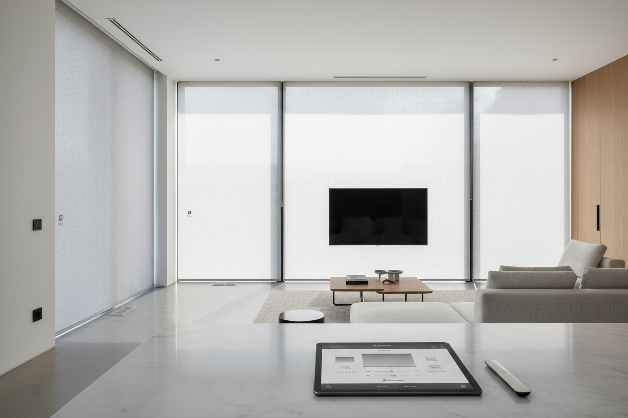 Smart Shades: Effortless Light Control for Your Home