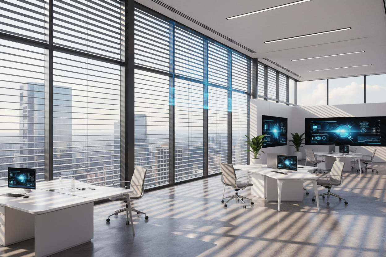 Smart Shades: The Future of Commercial Spaces