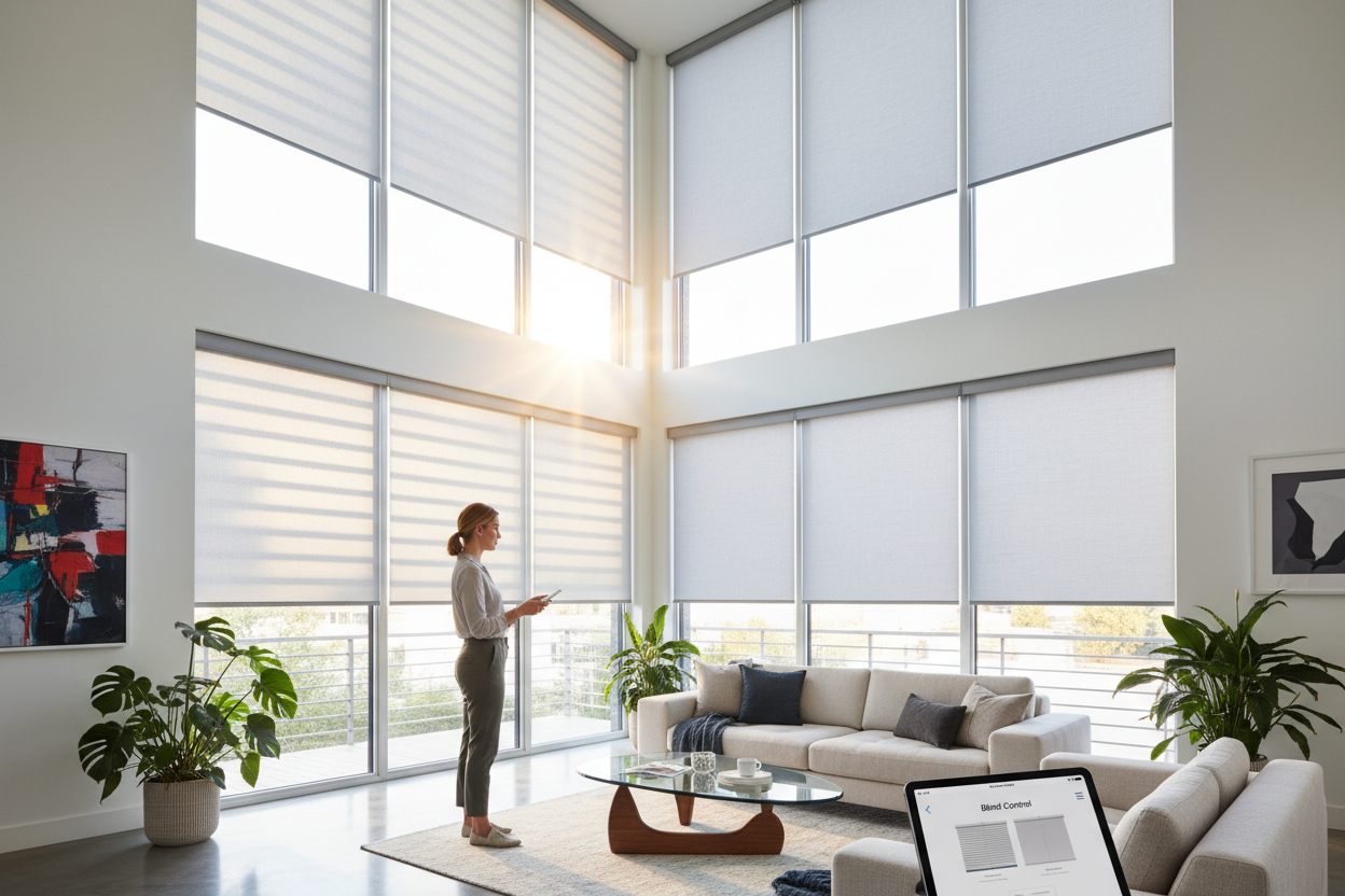 Smart Solutions for Hard to Reach Window Blinds