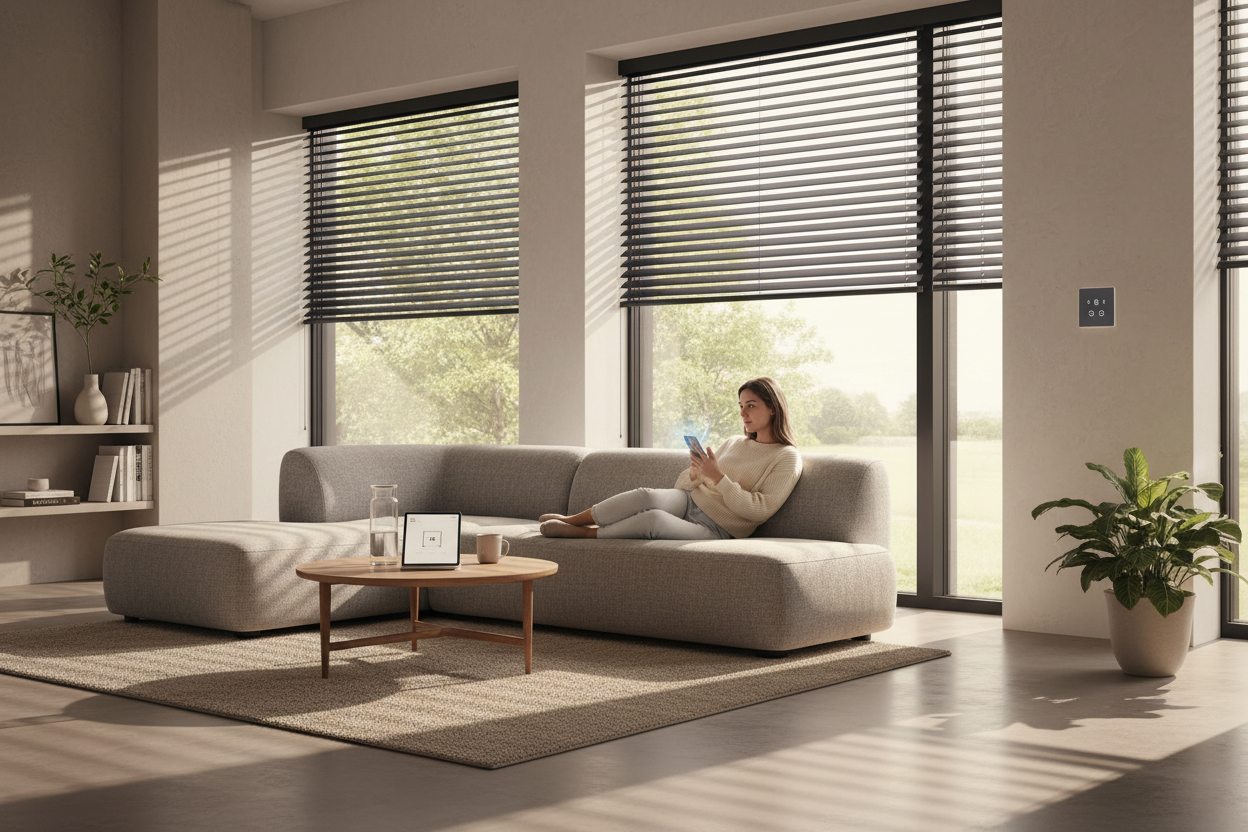 Smart Window Blinds You Can Operate Without Leaving The Couch
