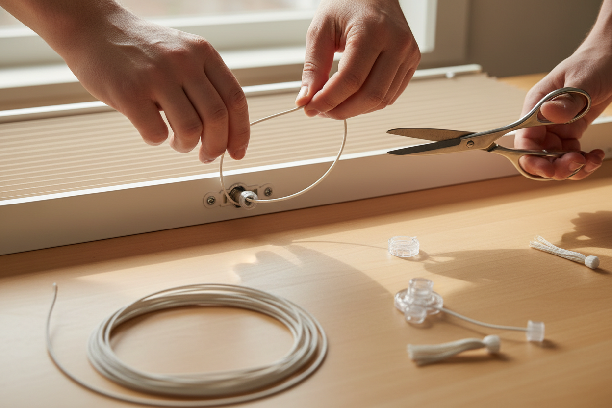 Snapped Cord? Here’s How to Save Your Cellular Shades Without Buying New Ones