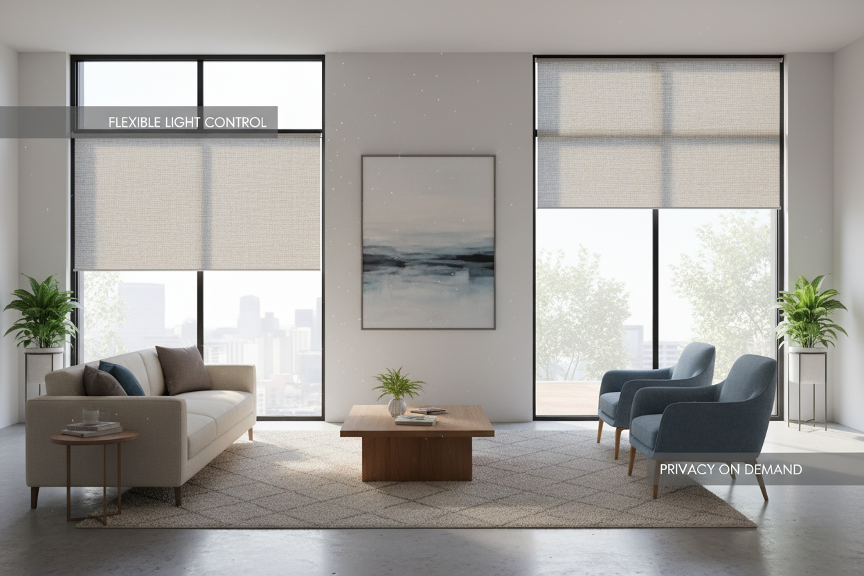 Solving the Privacy Paradox: A Guide to Top-Down Bottom-Up Roller Shades