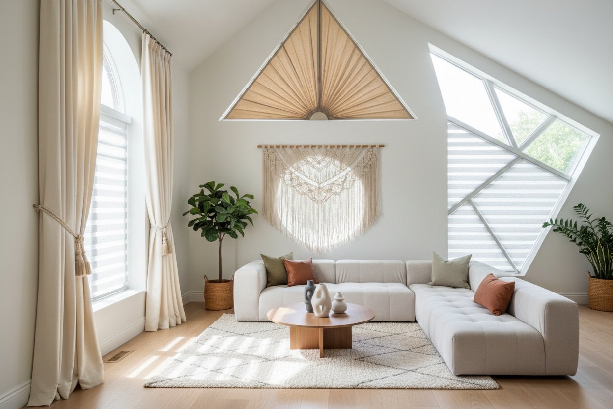 Solving the Puzzle: Stylish Solutions for Odd and Irregular Shaped Windows