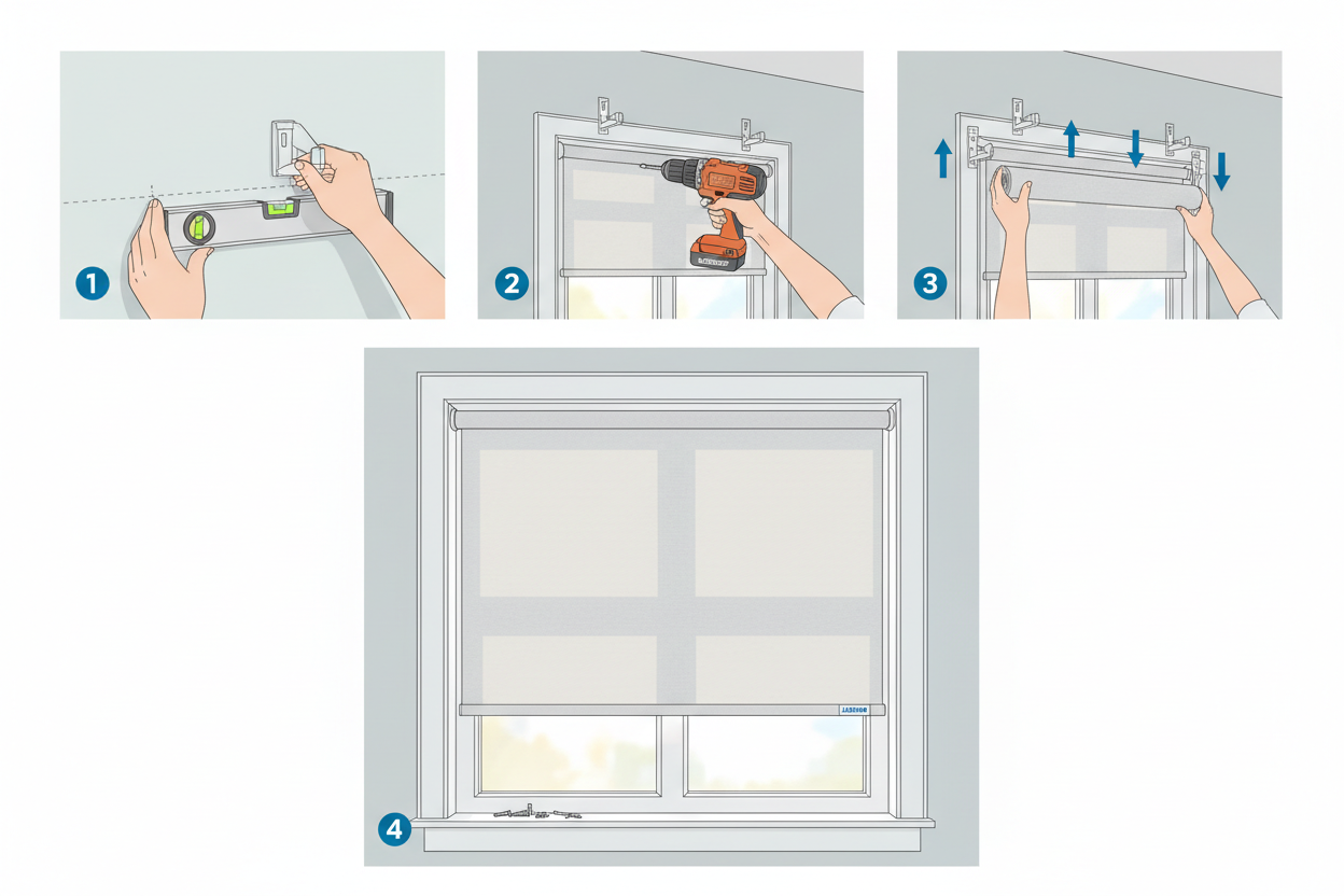 Step-by-Step Guide to Installing Levolor Blinds and Roller Shades