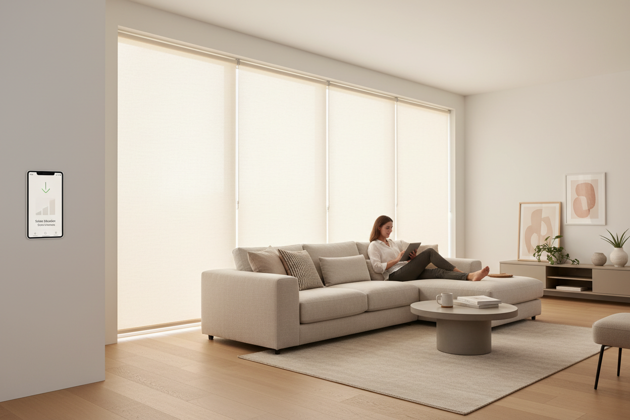 Stop Fighting the Glare: A Practical Guide to Upgrading with Motorized Solar Shades