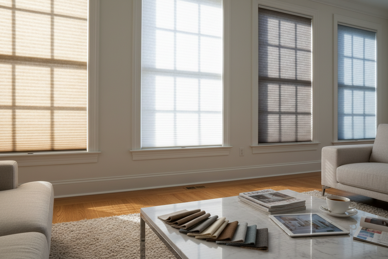 Stop Guessing: How to Pick the Perfect Color for Your Cellular Shades