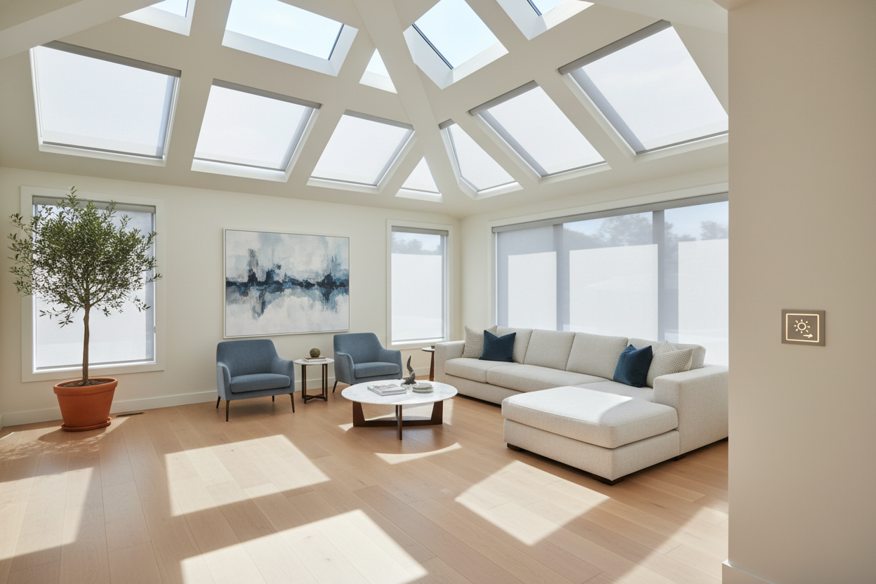 Stop the Glare: A Complete Guide to Upgrading to Motorized Skylight Shades