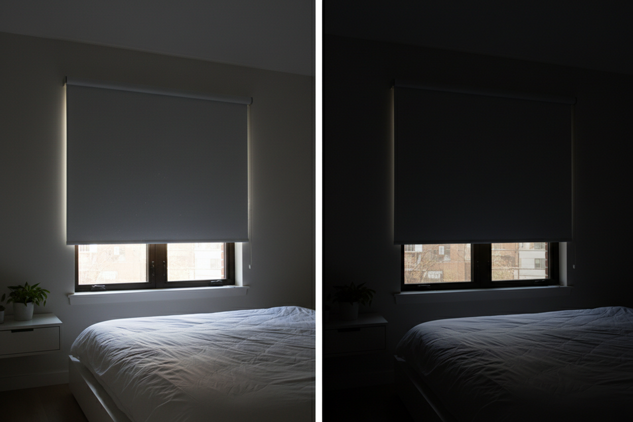 Stop the Light Leaks: Why Outside Mount Is the Professional Choice for True Blackout