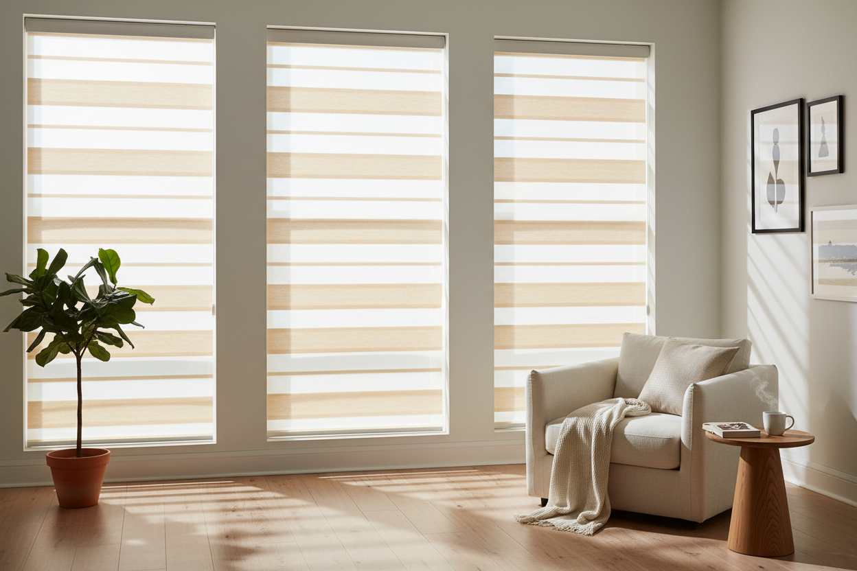 Striped Blinds Ideas to Refresh Your Windows Stylishly