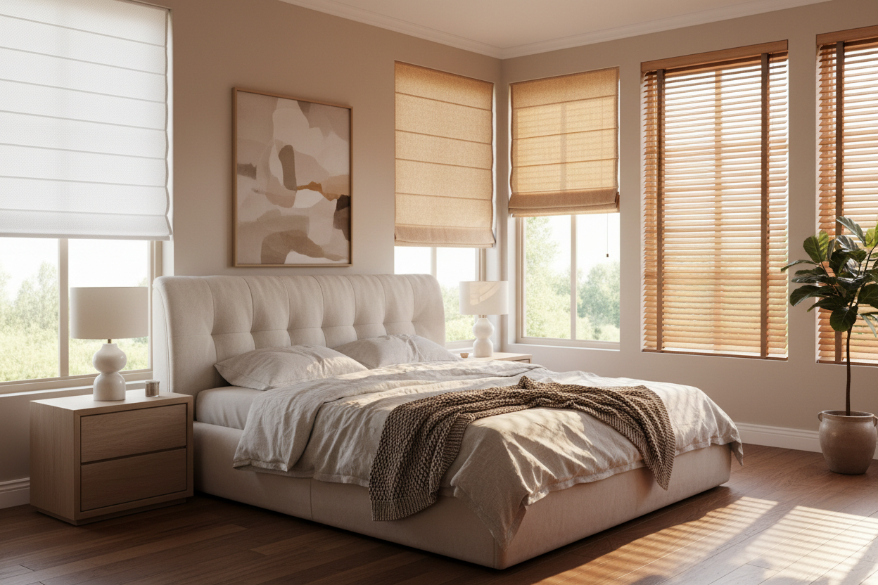 Stylish and Practical Ideas for Bedroom Blinds You’ll Love