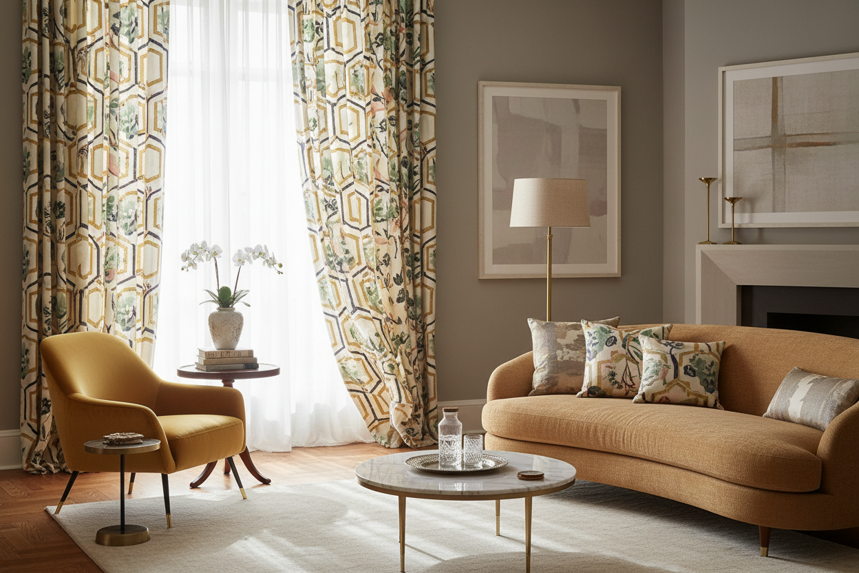 Stylish Ways to Elevate Your Space with Patterned Window Coverings