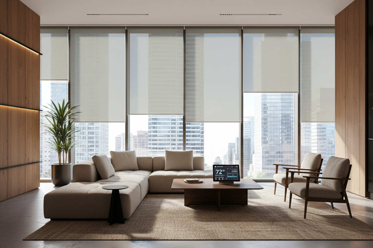 The Balancing Act: Managing Glare and Heat with High-Performance Solar Shades