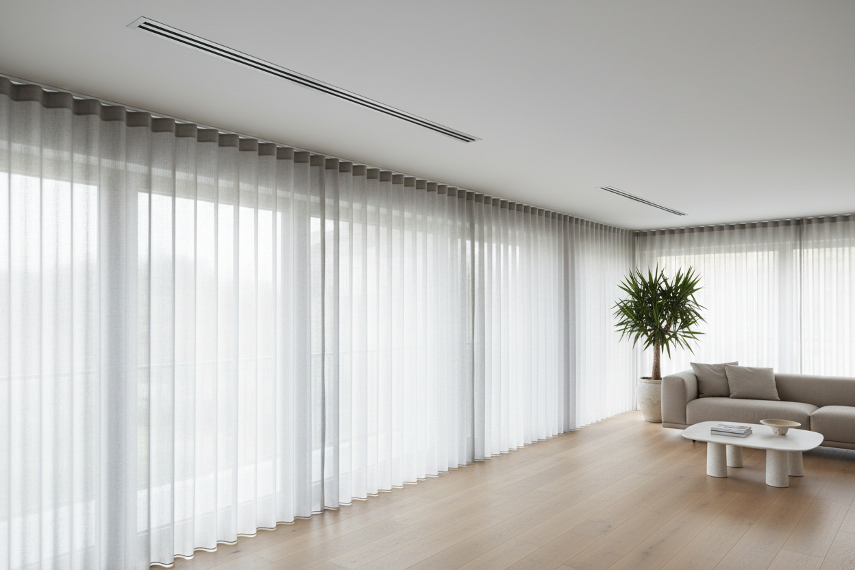 The Clean, Modern Way to Hang Drapes: A Practical Guide to Ceiling Curtain Track Systems