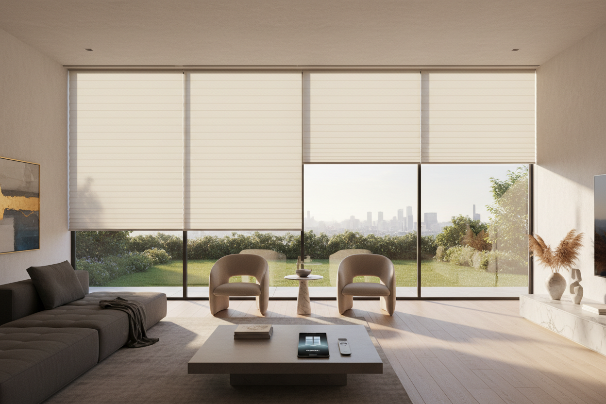 The Effortless Magic of Motorized Window Coverings
