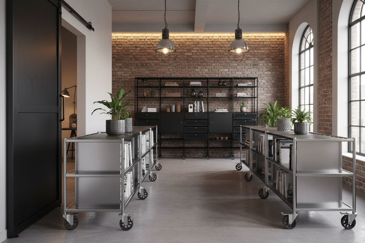 The Industrial Edge: Upgrading Your Space with Metal Roller Systems