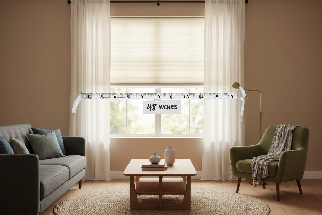 The Perfect Fit: A Guide to Choosing and Installing 48-Inch Window Treatments