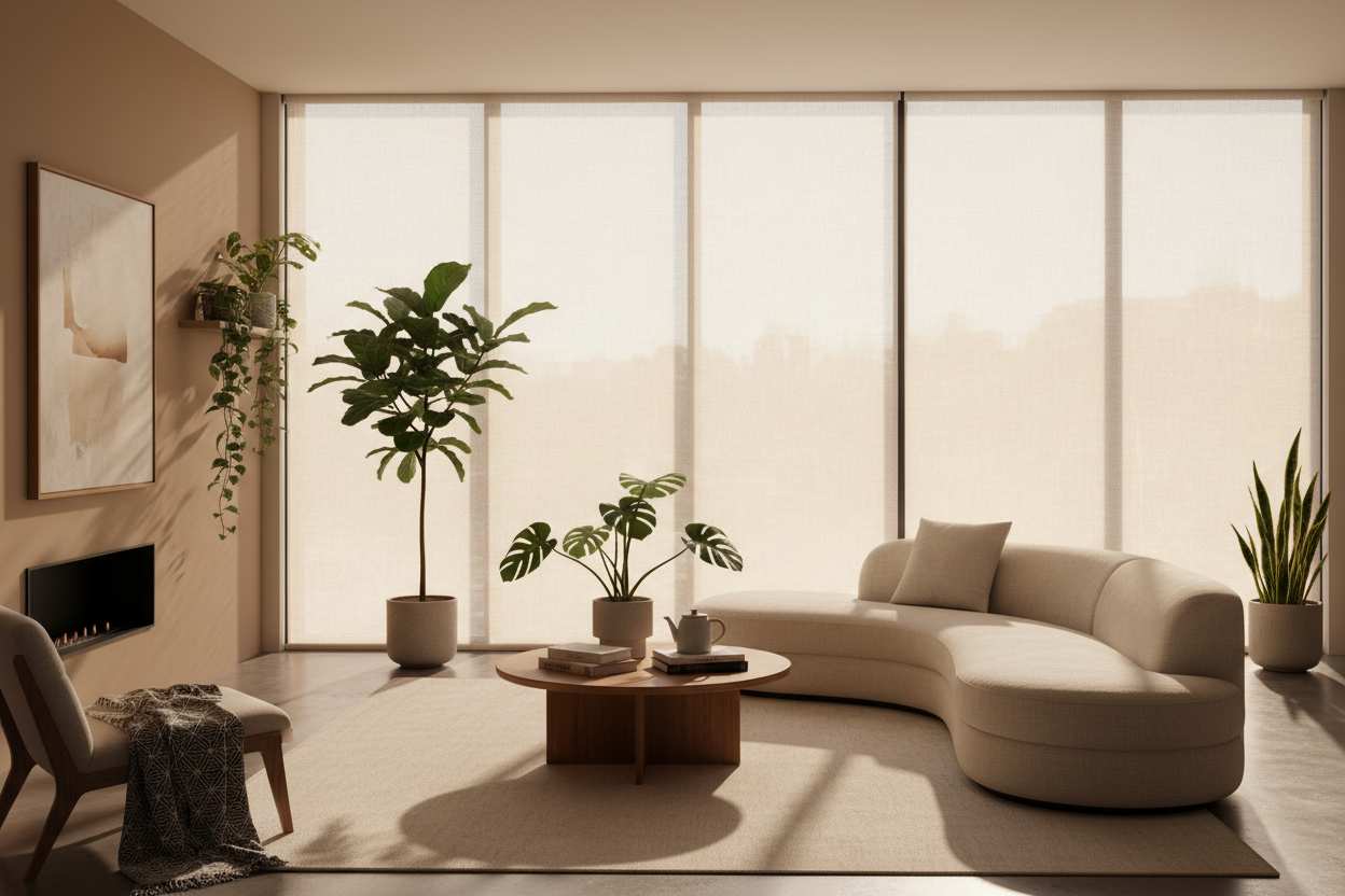 The Perfect Glow: Mastering Natural Light with Filtering Roller Shades